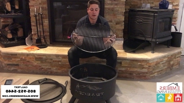 Image of Traeger Outdoor Wood Pellet Fire Pit Product Review Youtube Traeger Fire Pit