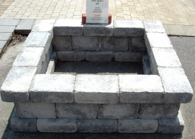 Incredible Fantastic Concrete Blocks For Fire Pit Garden Landscape Concrete Block Fire Pit