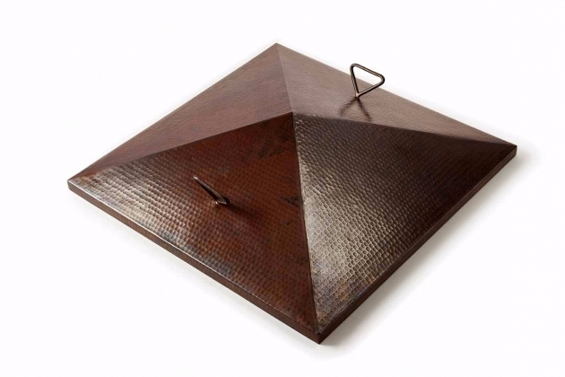 Inspiring Copper Gas Fire Pit Covers Hearth Products Controls Co Fire Pit Covers Square
