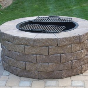 Fire Pit Kit With Cooking Grate