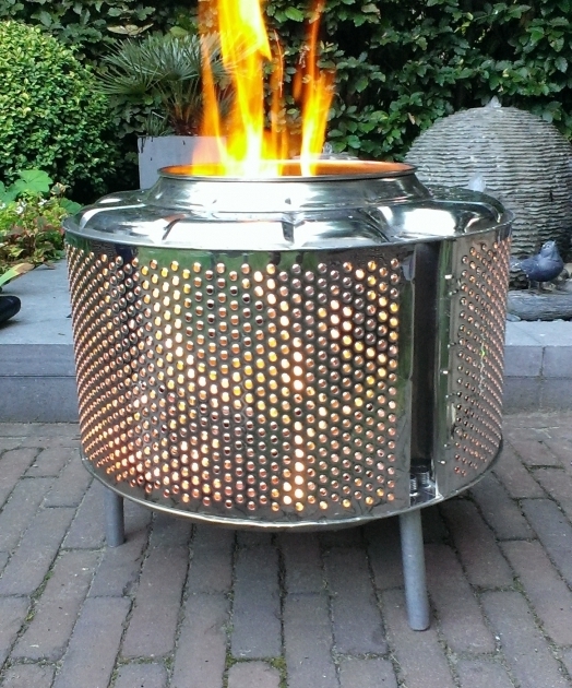 Inspiring Knalpot Fire Pit 5 Steps With Pictures Washing Machine Tub Fire Pit