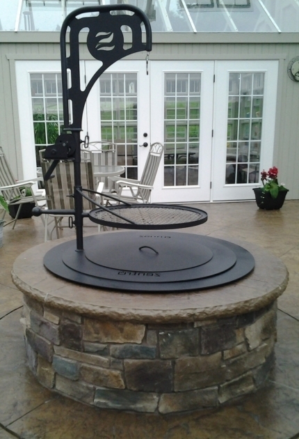 Marvelous Fire Pits New England Silica Inc Fire Pit Kit With Cooking Grate