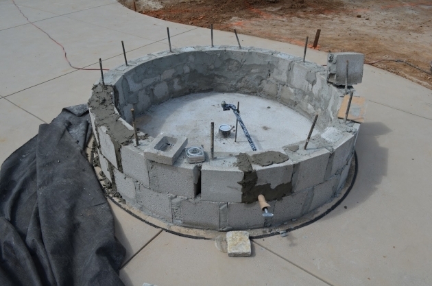 Marvelous Round Cinder Block Fire Pit Design And Ideas Cinder Block Fire Pit Explode