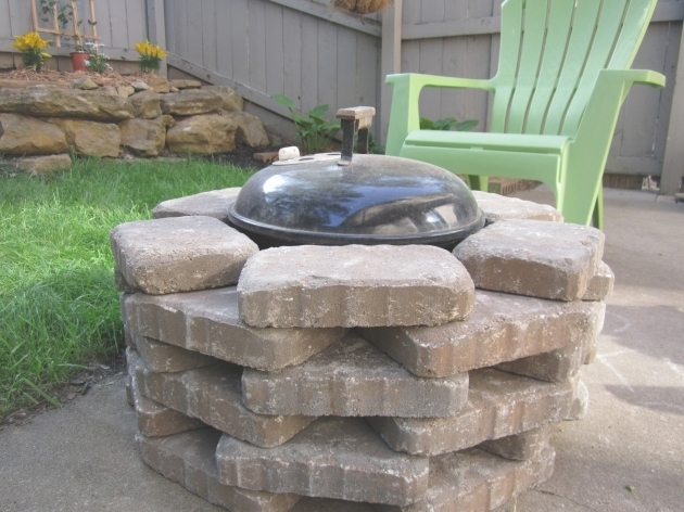Picture of Diy Outdoor Fire Pit Grill Archives Lenassweethome Furniture Ideas Homemade Fire Pit Grill