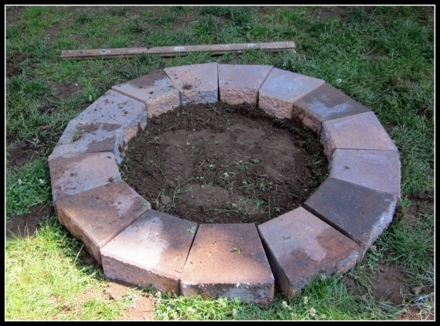 Picture of Homeroad Building A Fire Pit Pavers For Fire Pit