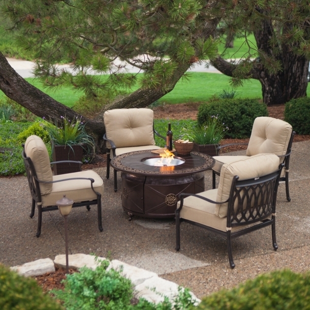 Remarkable Patio Seating Sets With Fire Pit Patio Decoration Niles Park 5pc Gas Firepit Seating