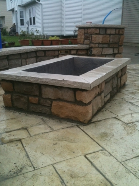 Stunning Diy Square Fire Pit Home Diy Square Fire Pit
