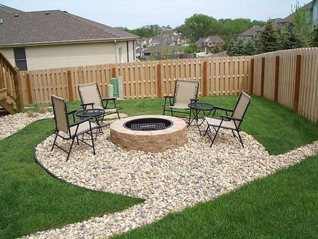 Stunning Interesting 17 Diy Fire Pit And Patio Ideas To Try Keribrownhomes Fire Pits On Grass