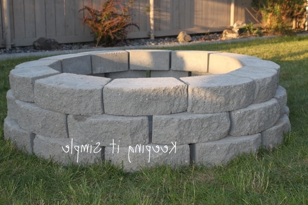 Stunning Keeping It Simple How To Build A Diy Fire Pit For Only 60 Diy Square Fire Pit