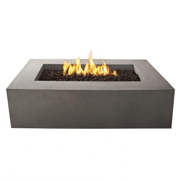 Stunning Real Flame Baltic 51 In Rectangle Propane Gas Outdoor Fire Pit In Fire Pit Table Propane Home Depot