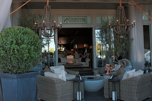 Stunning Vignette Design A Visit To Restoration Hardwares Flagship Store Restoration Hardware Firepit