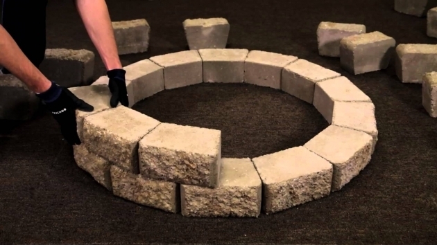 Stylish How To Install A Hudson Stone Fire Pit Kit Youtube Hudson Stone Fire Pit Kit