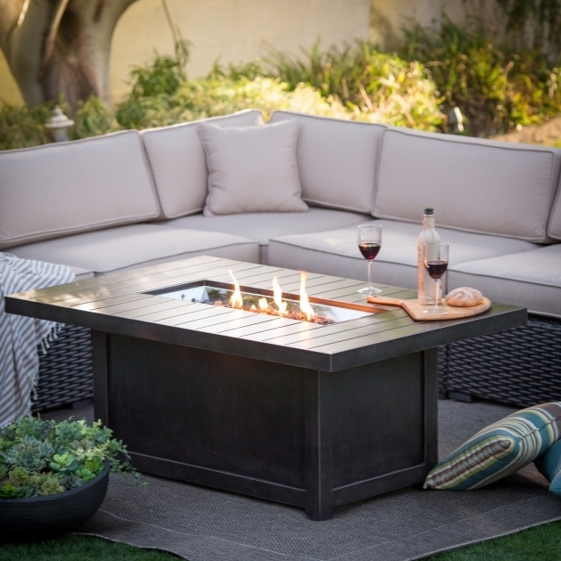Stylish Napoleon Rectangle Propane Fire Pit Table Hayneedle Napoleon Square Propane Fire Pit Table