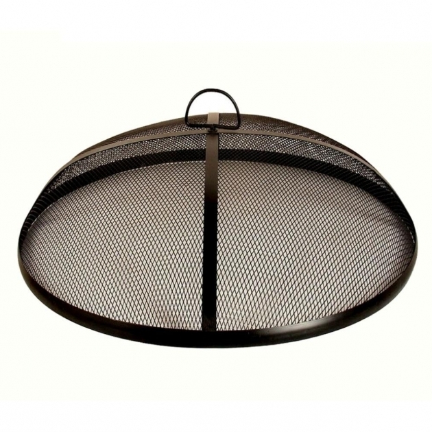 Alluring 25 In Fire Pit Mesh Screen Ds 25802 The Home Depot Home Depot Fire Pit Cover