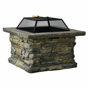 Purcell Concrete Wood Burning Fire Pit