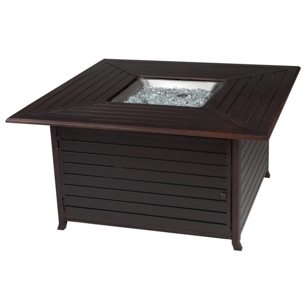 Amazing Shop Fire Sense 4488 In W 50000 Btu Bronze Portable Aluminum Propane Fire Pit Lowes