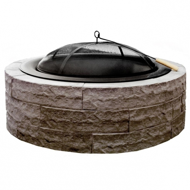 Best Four Seasons Lightweight 42 In Wood Burning Concrete Fire Pit Fire Pit Insert Replacement