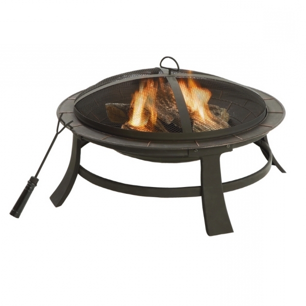 Delightful Shop Garden Treasures Steel Fire Pit At Lowes Fire Pit At Lowes