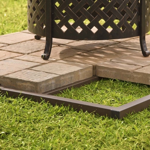 Fantastic Fire Pit Safety Base So Thats Cool Fire Pit In Grass