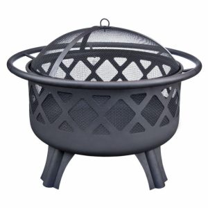 Hampton Bay Crossfire Steel Fire Pit