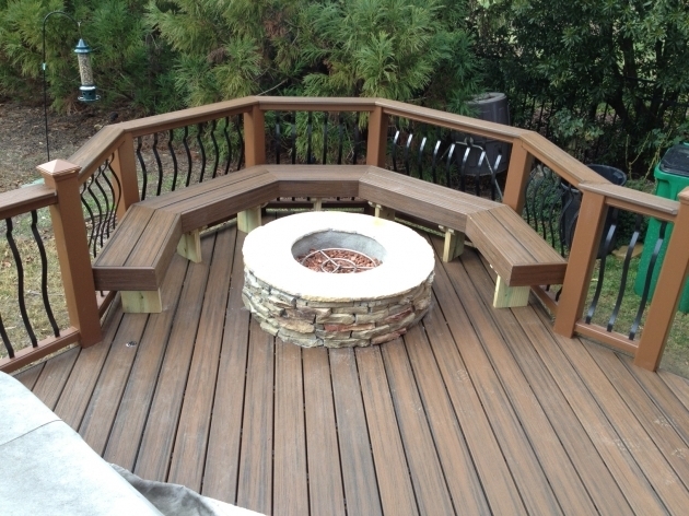 Fascinating Can You Place A Fire Pit On A Deck Archadeck Of Charlotte Fire Pit On Wood Deck Ideas