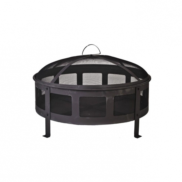 Gorgeous Cobraco Round Bravo Fire Pit Fb6540 The Home Depot Home Depot Fire Pit Cover