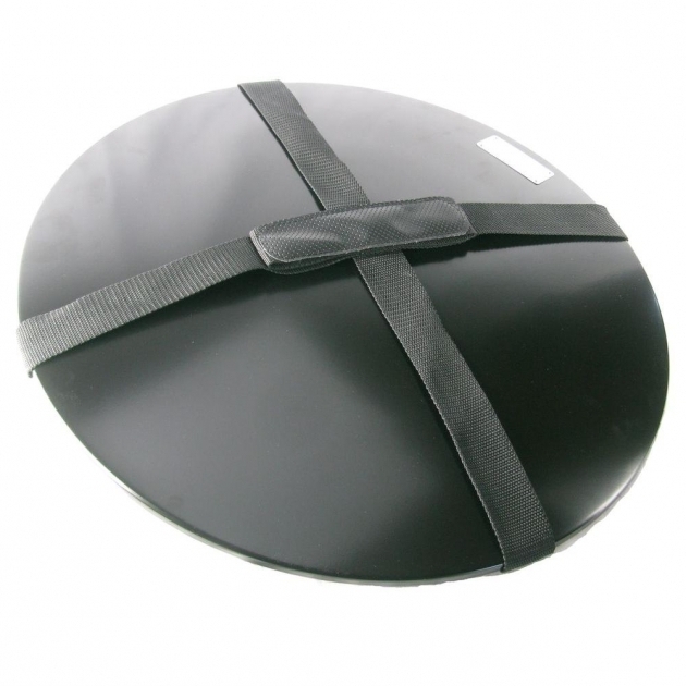 Gorgeous Heininger Fire Pit Cover With Carrying Handle In Black 5996 The Metal Fire Pit Covers