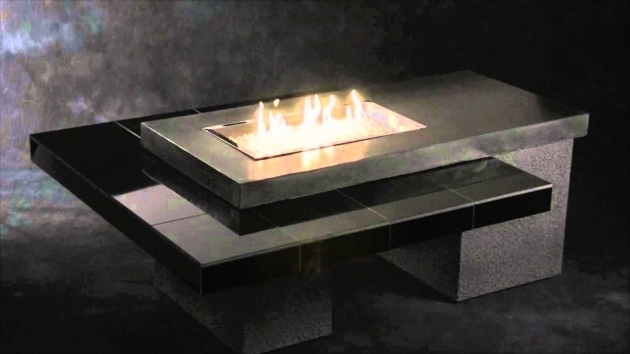 Gorgeous Outdoor Great Room Uptown Fire Pit Table With Tiled Table Top And Tabletop Propane Fire Pit