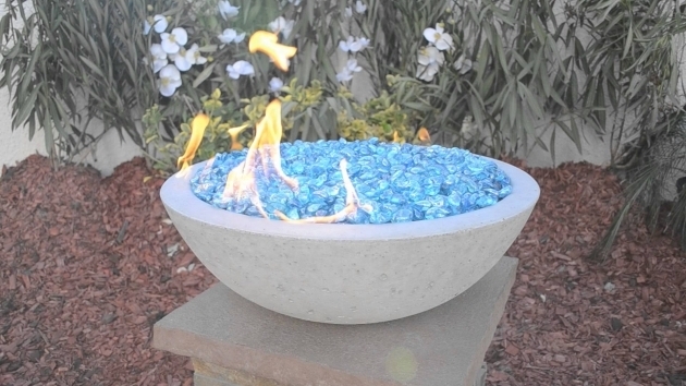 Image of Grey Concrete Fire Bowl Youtube Concrete Fire Pit Bowl