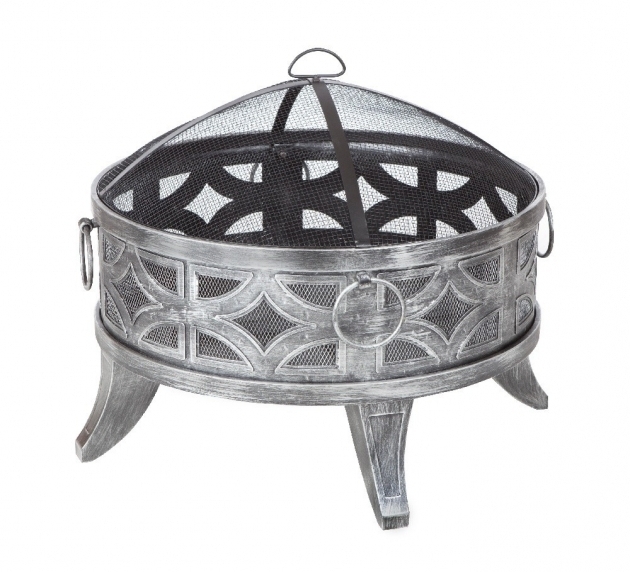 Incredible Fire Sense Firenzo Antique Pewter Round Portable Fire Pit 62238 Fire Pits At Rural King