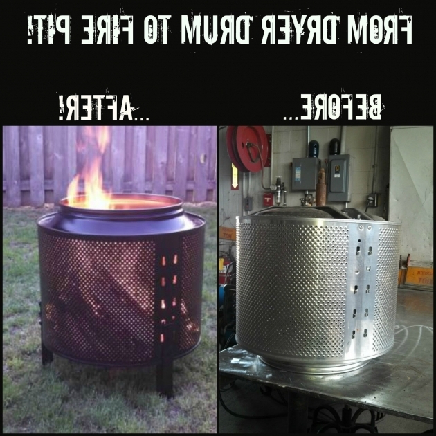 Incredible My Name Is Not King Diy How To Make A Backyard Firepit Out Of Washer Drum Fire Pit For Sale