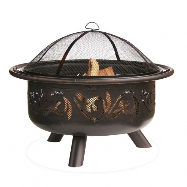 Marvelous Endless Summer 36 In Fire Pit With Swirl Design Wad900sp The Home Depot Fire Pit Cover