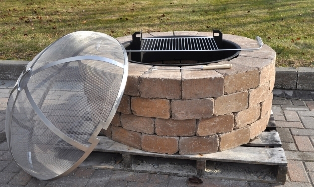 Outstanding Round Screens The Firepit Source Fire Pit Screens Round
