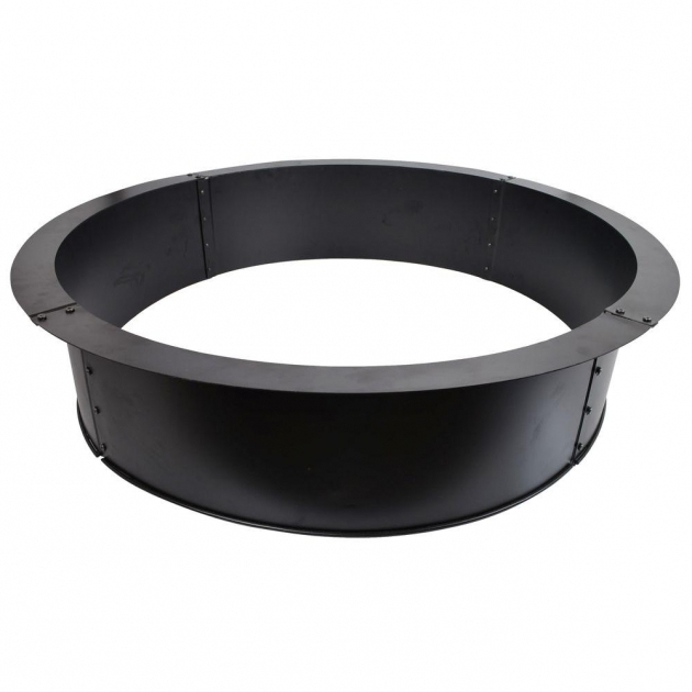 Remarkable 44 In Round Fire Ring Ds 24751 The Home Depot Fire Pit Ring Home Depot