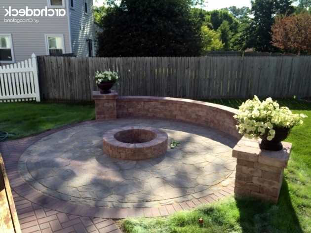 Remarkable Belgard Mega Arbel Patio With Fire Pit And Seat Wall West Belgard Fire Pit