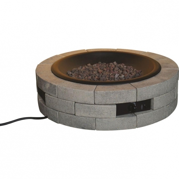 Remarkable Bond Manufacturing 39 In Round Gas Insert Stainless Steel Fire Fire Pit Kits At Home Depot
