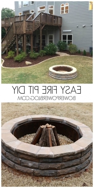 Stunning Best 25 Easy Fire Pit Ideas On Pinterest Fire Pits Beach Fire Easy Fire Pits