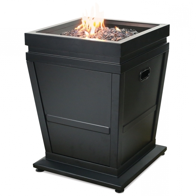 Stunning Shop Blue Rhino 20 In W 30000 Btu Black Steel Liquid Propane Fire Blue Rhino Propane Fire Pit