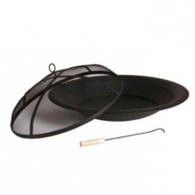 Wonderful 35 In Round Fire Pit Insert Dx111494 The Home Depot Fire Pit Bowl Replacement