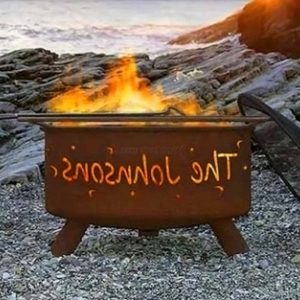 Personalized Fire Pit
