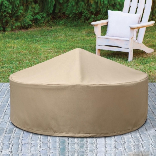 Wonderful Patio Armor Ripstop Round Fire Pit Cover Sf46618 The Home Depot Home Depot Fire Pit Cover
