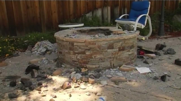 Stunning Two Girls Injured When Barbecue Pit Exploded In Backyard Of Home Exploding Fire Pit